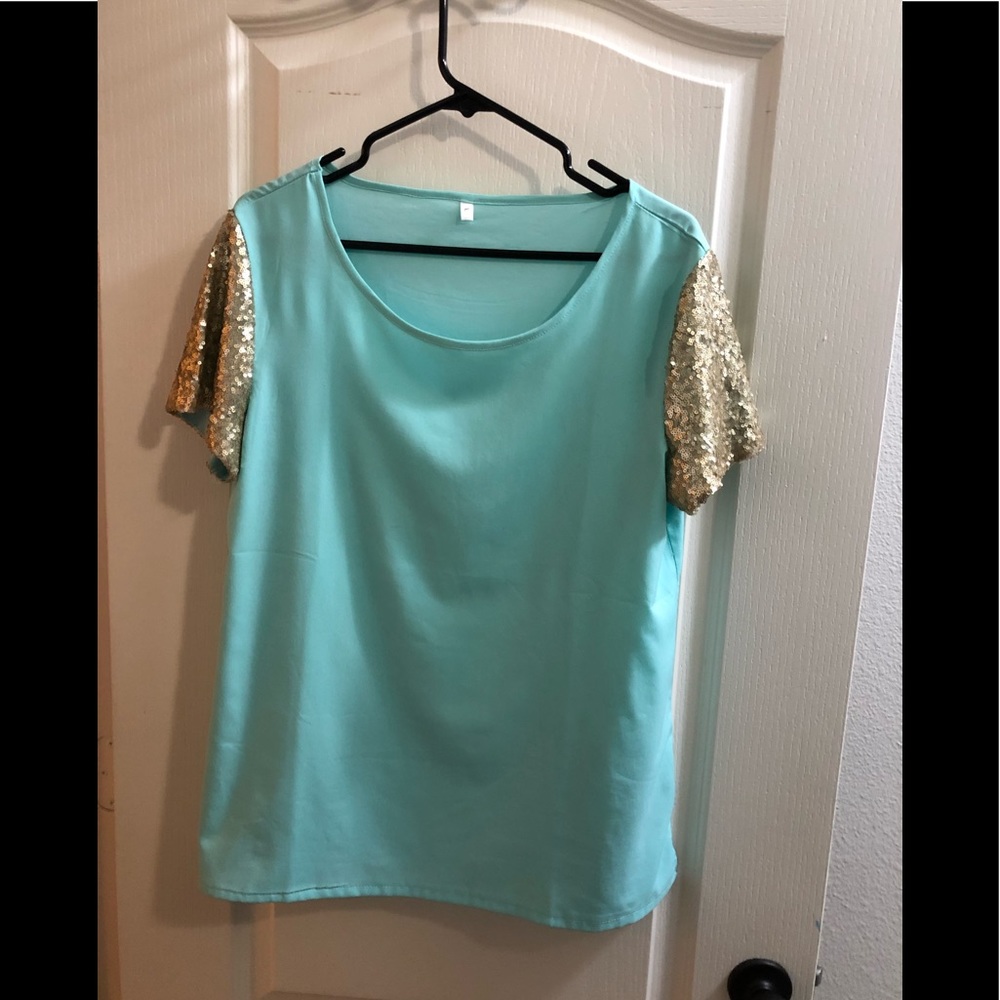 Sequin shirt